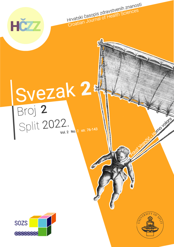					Pogledaj Svezak 2 Br. 2 (2022): Hrvatski časopis zdravstvenih znanosti 
				