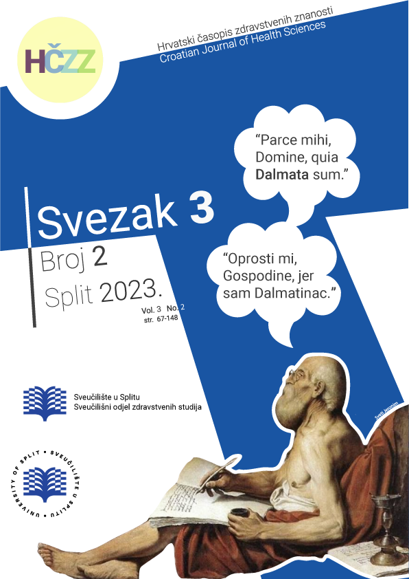 					Pogledaj Svezak 3 Br. 2 (2023): Hrvatski časopis zdravstvenih znanosti
				